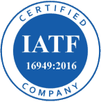 IATF 16949:2016 certified logo