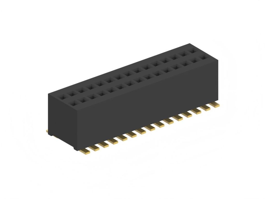 0.8mm Pitch Female Header For PCB