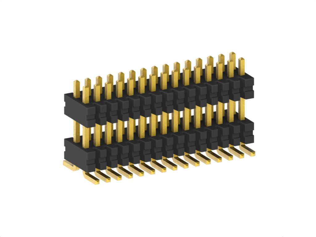 0.8mm Pitch Pin Header – Straight SMD PCB Connector