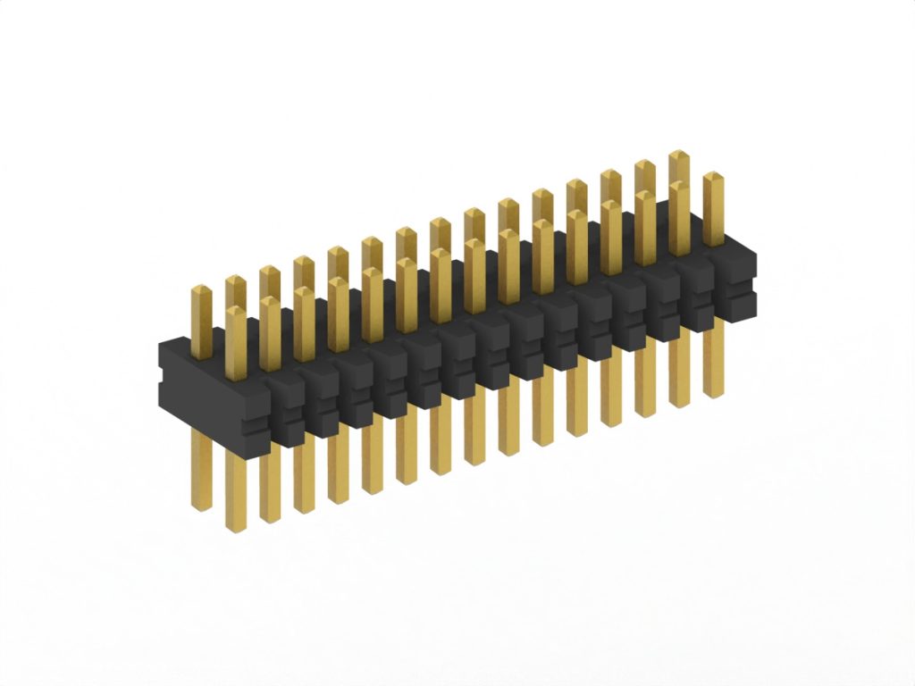 0.8mm Pitch Dual Row Pin Header – PCB Connector