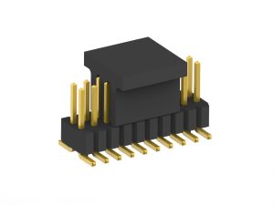 1.0mm 0.039in PCB Pin Header Connector – High-Density Single Row