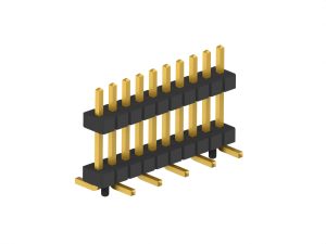 1.27mm 0.050in Samtec Alternative Vertical SMT SMD Pin Header for Automotive