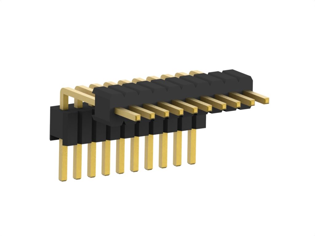 1.27mm 0.050in Pitch PCB Pin Header Connector