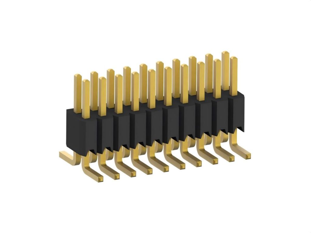 1.27mm 0.050in PCB Pin Header Connector Industrial Grade