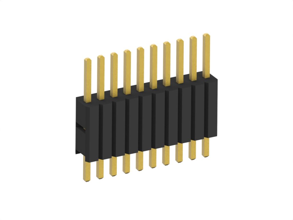 1.27mm 0.050in PCB Pin Header DIP Type Single Row