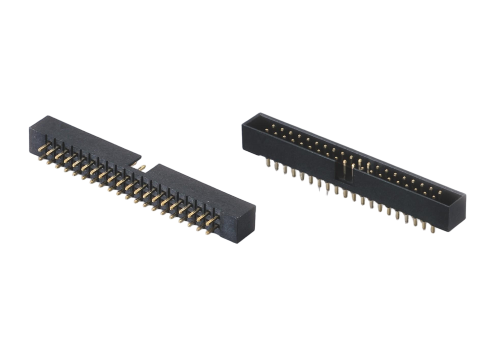 2.0mm 0.079in  Dip Dual Row Box Header For Automotive  Body Electronics Module