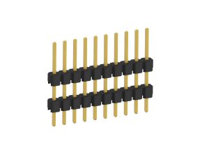 2.0mm(.079in) Pin Header H2.0 Single Row Heightened Vertical