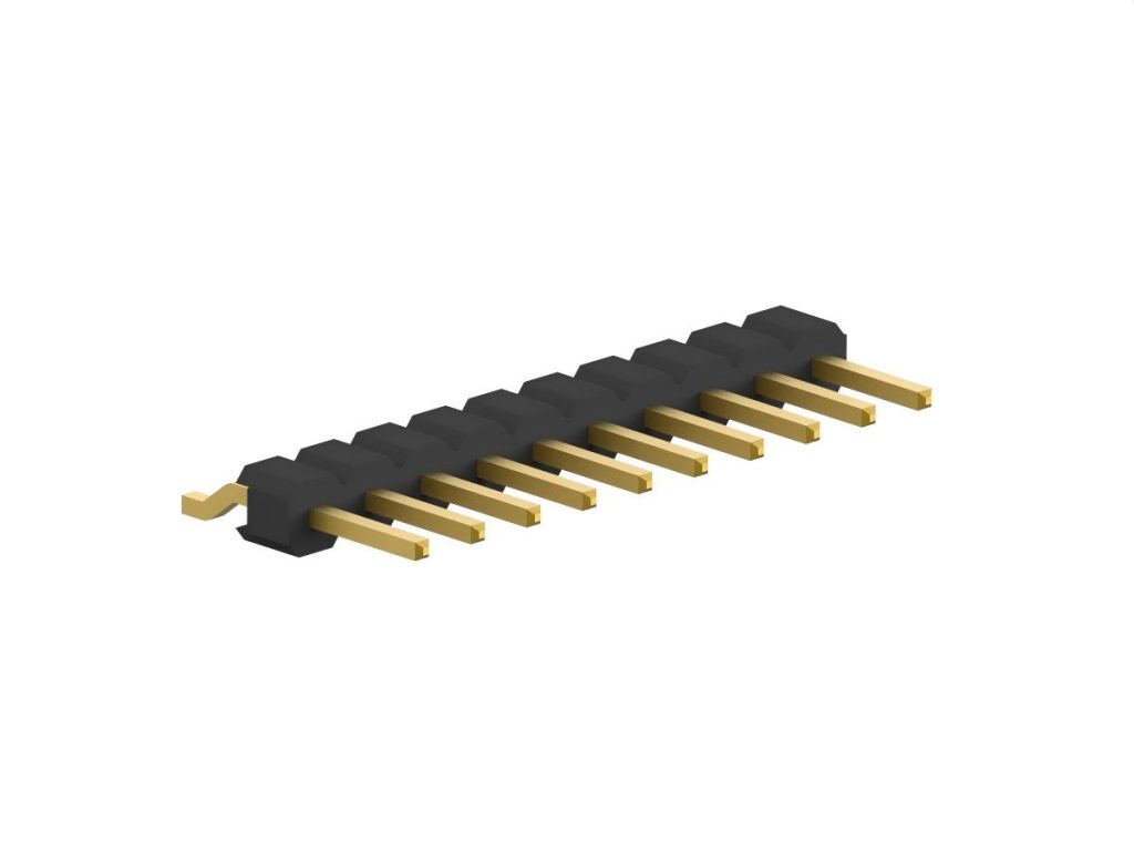 2.0mm(.079in) Pin Header H2.0 Single Row Horizontal SMT(Surface Mount)