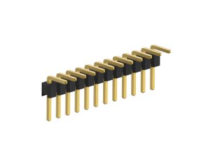 2.0mm(.079in) Pin Header H2.0 Single Row Top Bent Horizontal
