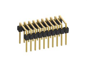 2.54mm(.100in) Pitch Pin Header Gated Vertical