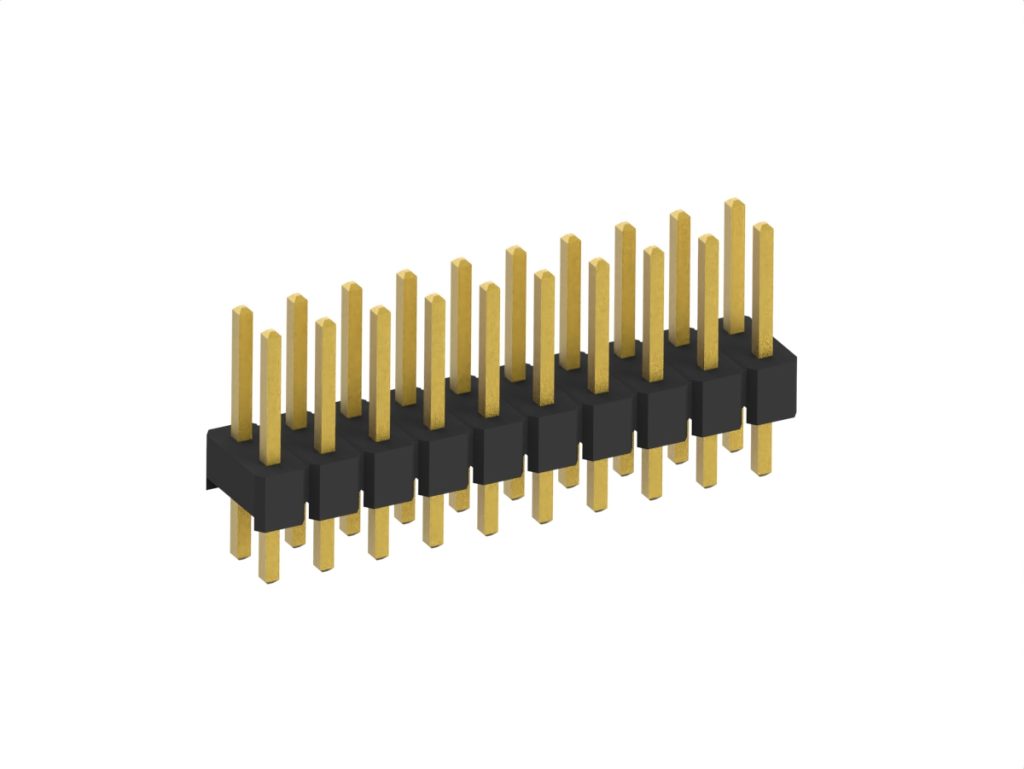 2.54mm(.100in) Pitch Pin Header Height 2.54 Height 7.4 Dual Row Vertical