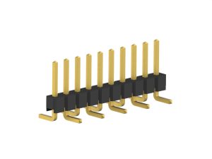 2.54mm(.100in) Pitch Pin Header Height 2.54  Single Row Vertical SMD(Surface Mount)