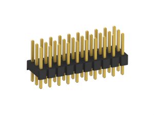 2.54mm(.100in) Pitch Pin Header Height2.54 Triple Row Vertical