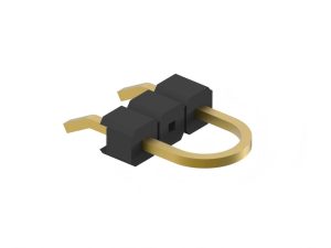 2.54mm(.100in) Pitch Pin Header Single Row U – Shaped Jumper Horizontal