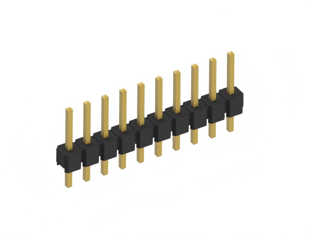 2.54mm(.100in)Pitch Pin Header Connectors, Vertical