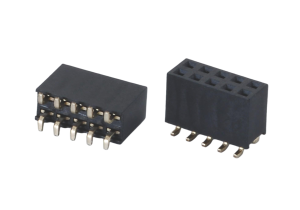 2.54mm(.100inch) Single Row Vertical Surface Mount SMD Height 8.5mm Female Header Socket High-Density PCB Docking