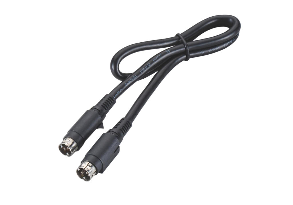 3-Pin Mini-DIN Cable Male to Male for Data,Signal,Power application