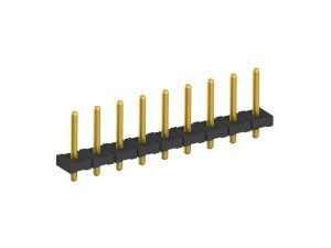 5.0mm 0.197in Pitch Gold Plated Male Connector Pin Header