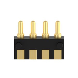 Custom 2.54mm 0.100in Precision Pogo Pin Connector for Medical Device Applications