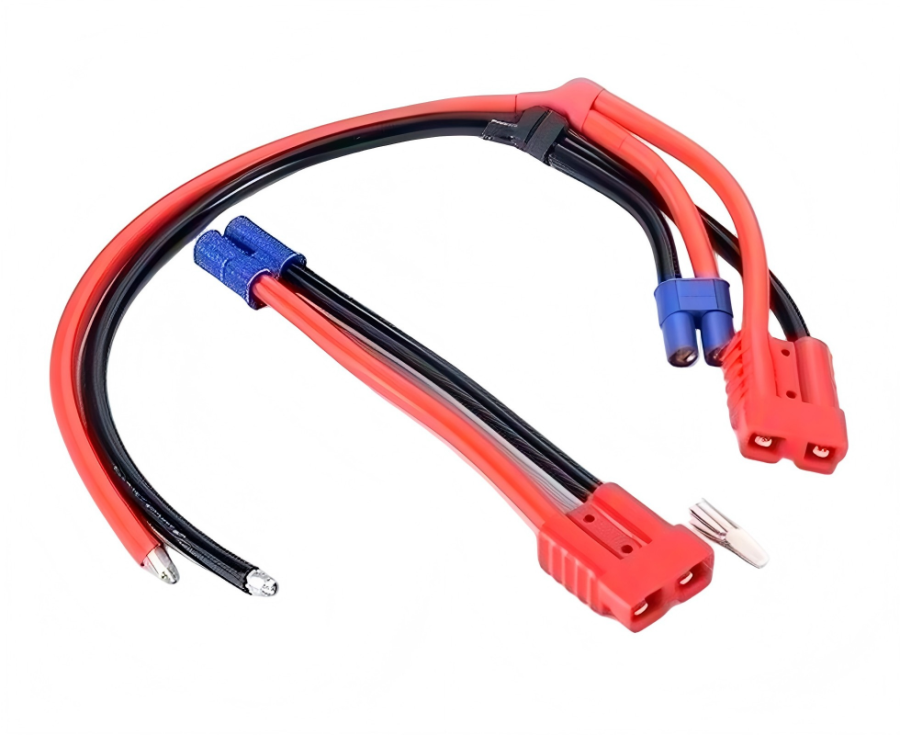 High Current MC4 Solar Photovoltaic and T-Plug Battery Cable for Energy Power Applications