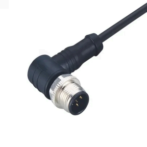 M12 Male  5 PIN  A-coding Angled (Sensor and Actuator)