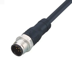M12 Male 5PIN A-coding Straight Connector