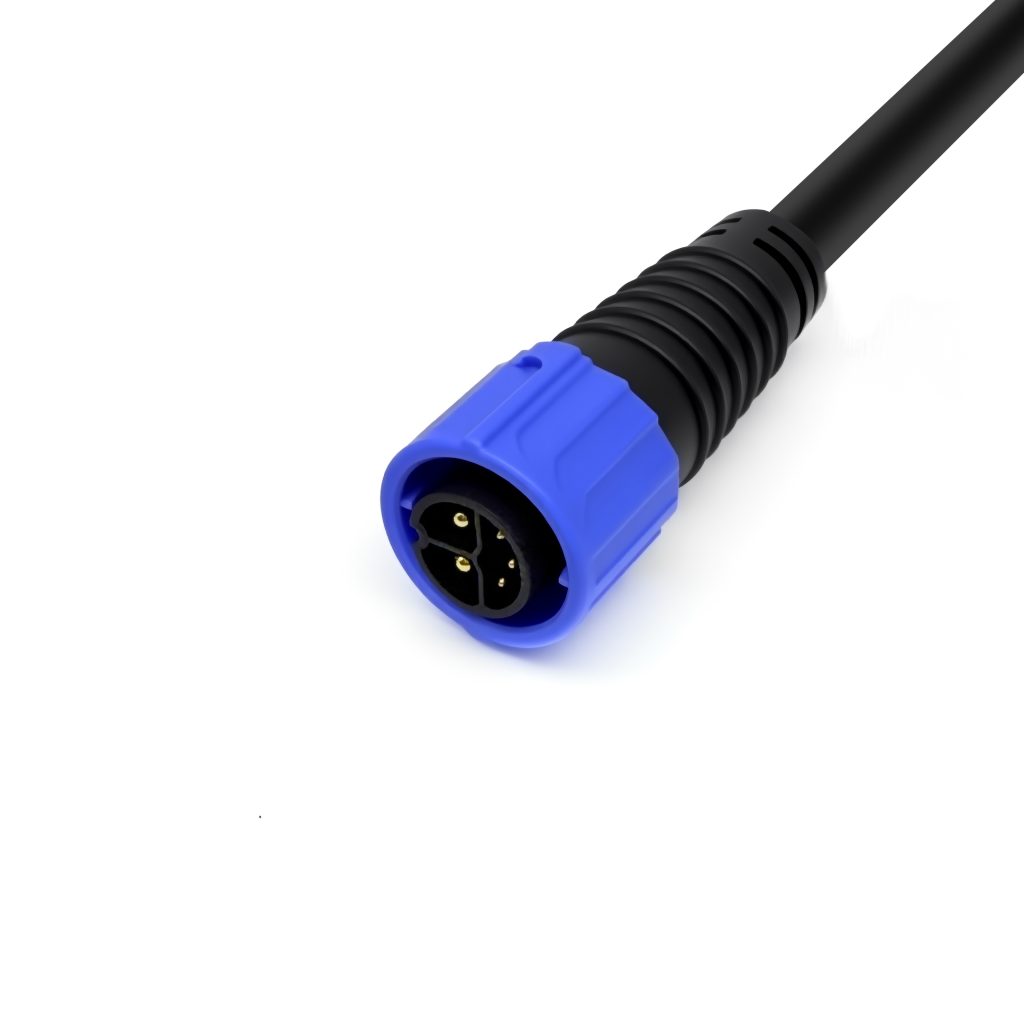 M20 Waterproof Circular Connector Cable Assembly for Industrial Power Systems