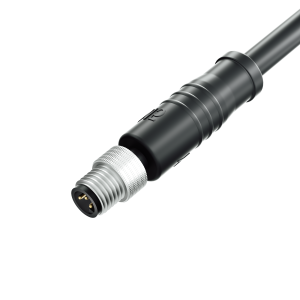 M5 Male Waterproof Cable IP67 Connector for Sensors and Industrial Devices