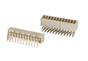2.54mm 0.100in Mini-Mate Right Angle Wafer PCB Connector