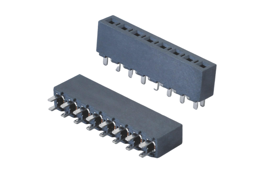 3.96mm 0.156in Vertical Dip BCM HAVC Female Header Connector