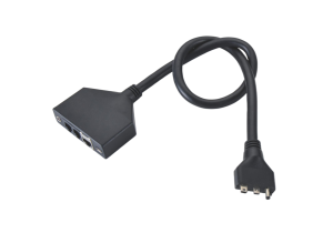 Custom Multi-Port POS Terminal Adapter Cable with RJ45 DC Interface