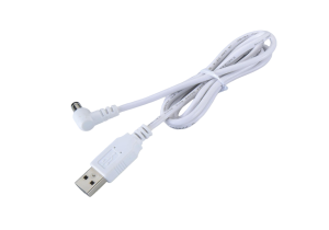 USB Type-A to DC Right Angle Barrel Jack Power Cable