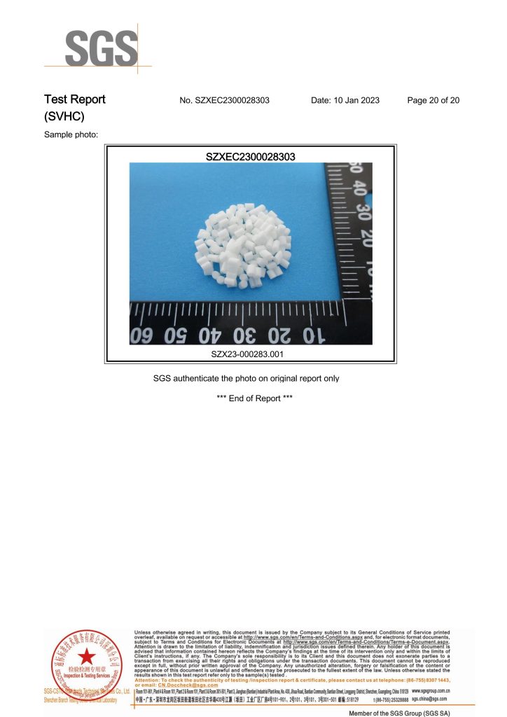 YYE SGS Report – TPU REACH