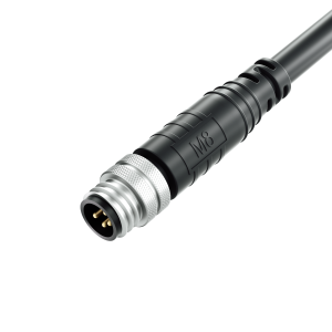 Waterproof M8 Straight Plastic Cable