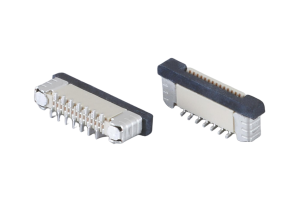 FPC 0.5mm 0.02 inch Pitch Height 2.0mm SMD Vertical Push-Pull Reverse Foot for digital clusters
