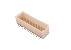 1.00mm 0.039 inch Pitch Vertical SMD Top Entry Wafer Header with Top Friction Lock for Automotive Display