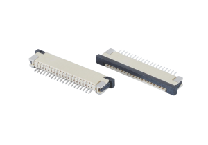 1.0mm 0.04 inch Pitch Height 2.5mm SMD Vertical Push-Pull Up Touch for Patient monitoring devices