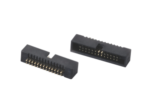 1.27mm 0.050in Compact Box Header Connector for Precision Medical