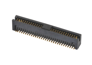 1.27mm 0.050in Low Profile Box Header Connector for High Speed Servers