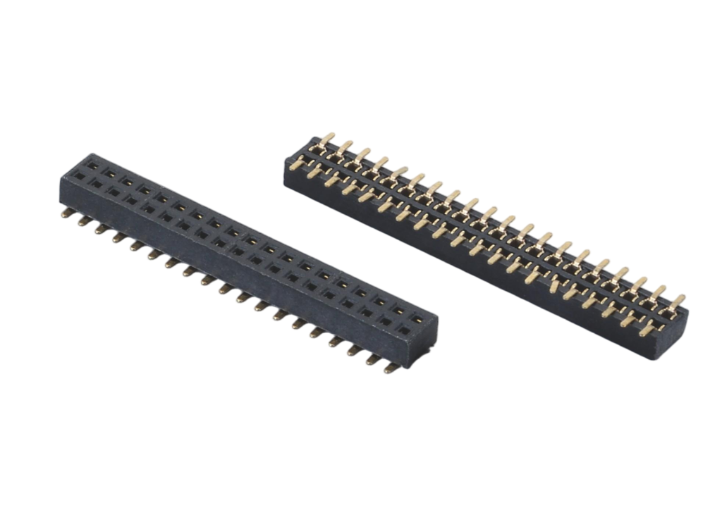 2.0mm 0.079in Female Header Connector for Electric Vehicle Battery Systems