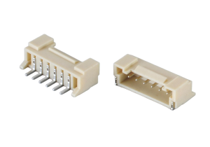 2.50mm 0.098 inch Side Entry SMD Horizontal Wafer Socket for LED Panel PCB