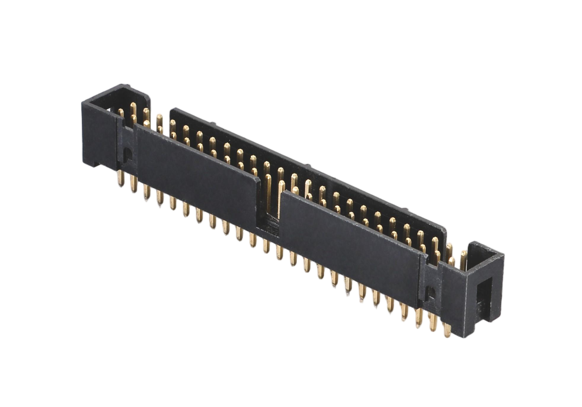 Interior Box Header 2.54mm Box Header Connector | Shrouded PCB Male Header | 4P-100P – YYE ...