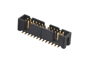 2.54 mm 0.100inch pitch Box Header Dual Row SMD Vertical Height 9.8mm for Internal Data Bus Routing