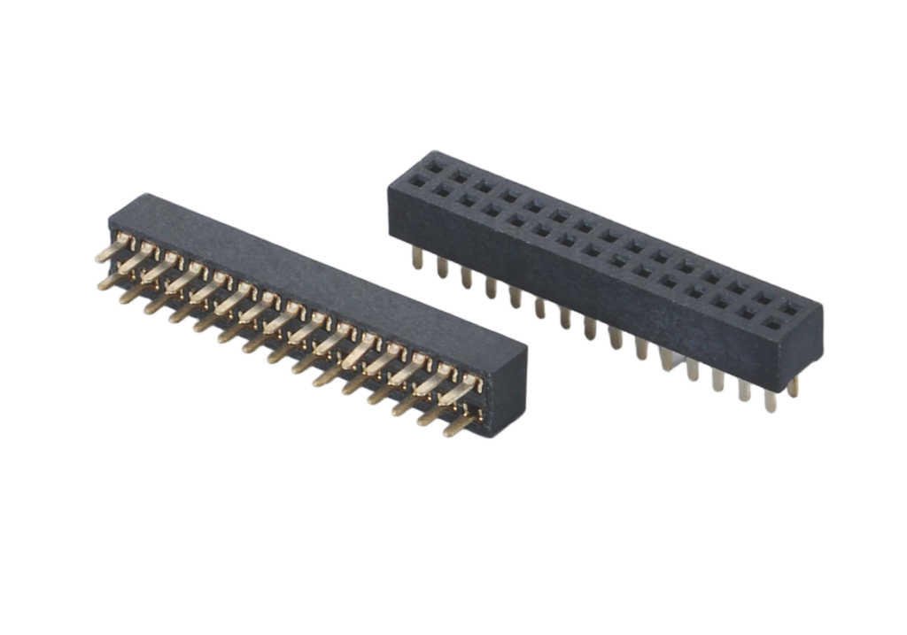 2.54mm 0.100in Female Header Connector for EV Charging Station Display Boards