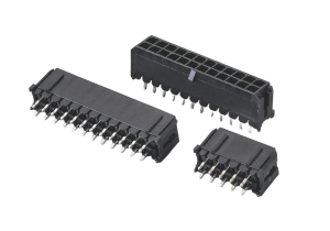 3.00mm 0.118 inch Pitch Horizontal DIP Dual Row for Telecommunications Backplane
