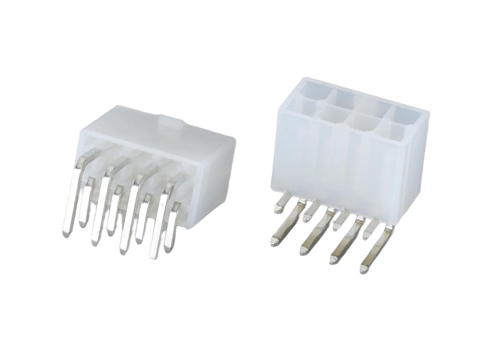3.96mm  0.156 inch Pitch Mini-fit Wafer Socket Vertical DIP Dual Row  for Industrial Power Supply