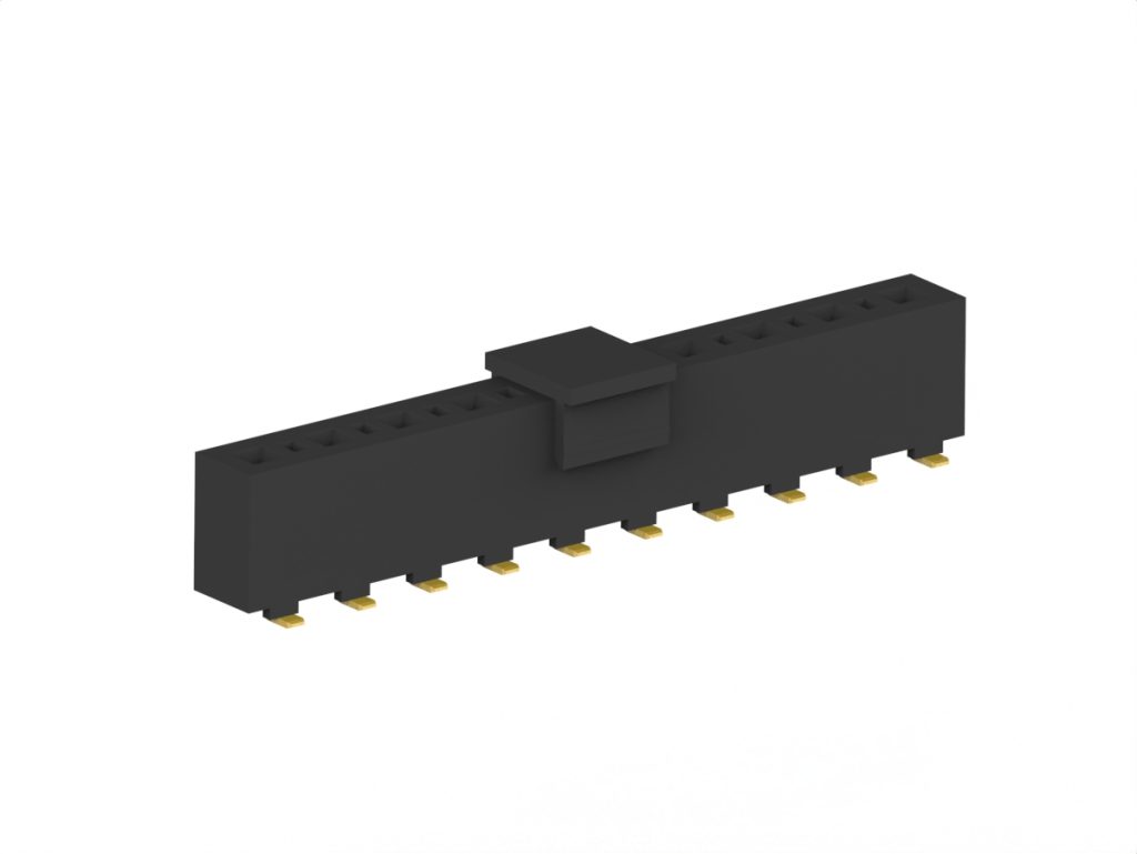 5.08mm 0.200in SMD Female Header Connector for Automotive  Domain Controller