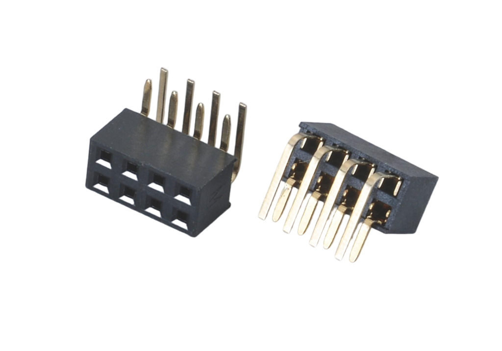 Gold-Plated 0.050″ (1.27mm) Female Header Corrosion-Resistant Connectors for Industrial IoT