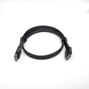 Industrial-grade SFF-8654 SlimSAS data cable for server storage & NVMe backplanes