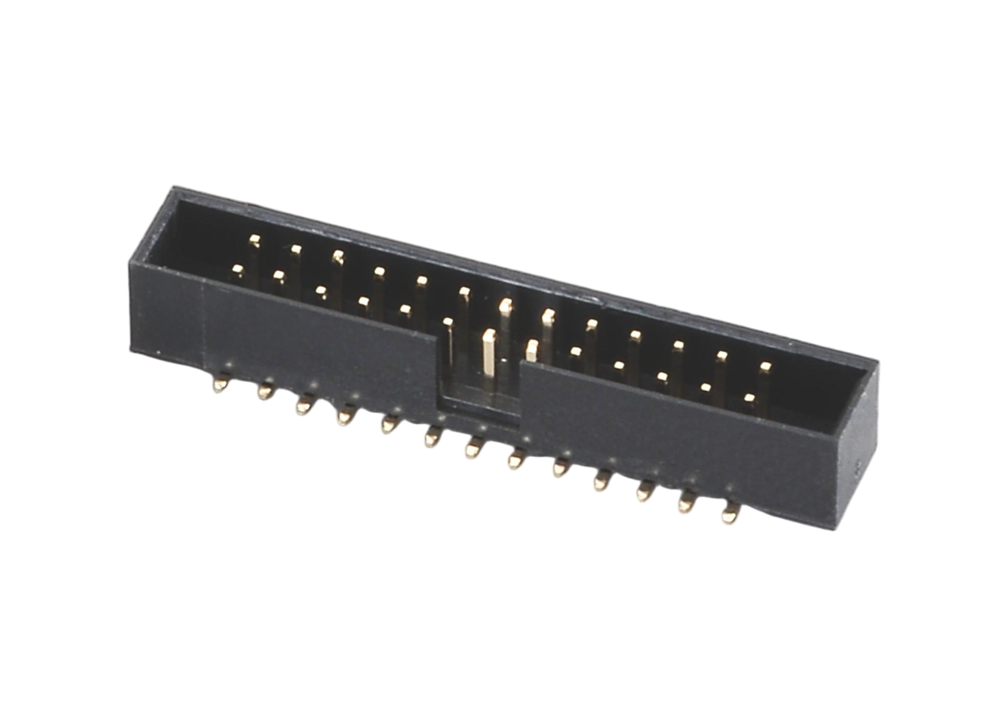 Medical Grade UL 2.0mm 0.079in Dual Row Box Header Connector – YYE ...